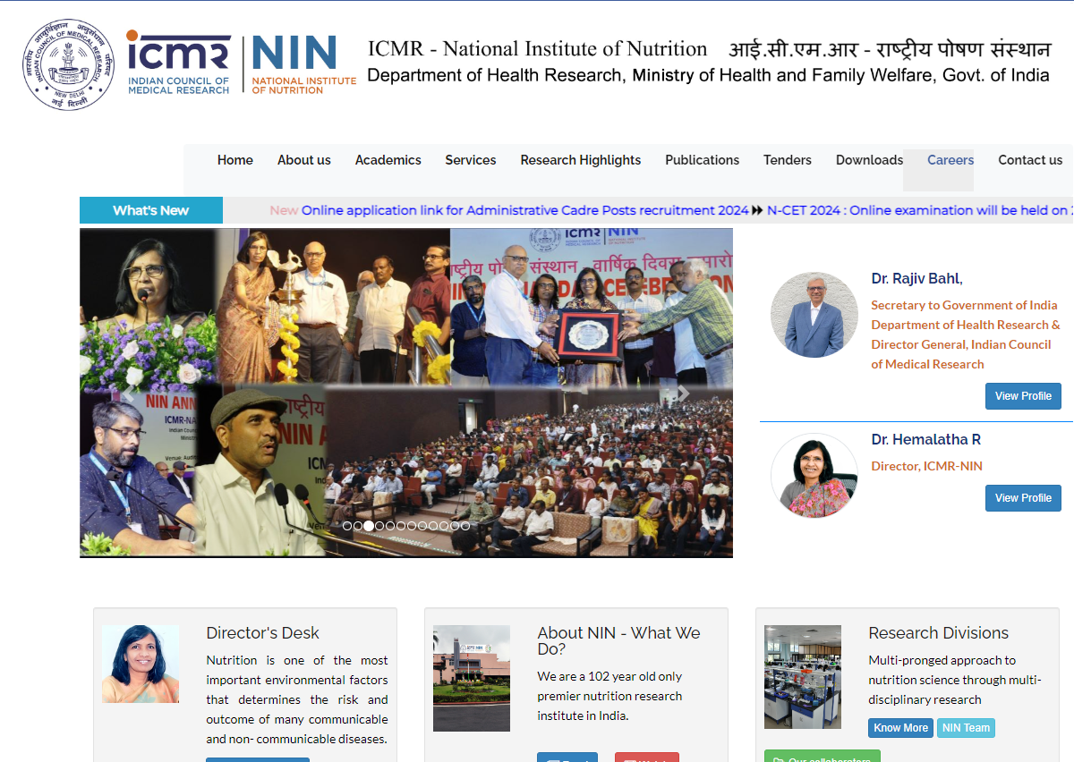 Job Openings For Library Positions At ICMR National Institute Of