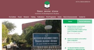Vacancy of Librarian-Cum-Documentation Officer post at Institute of Development Studies, Jaipur